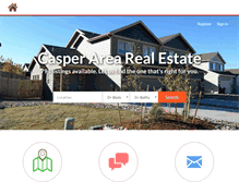Tablet Screenshot of carissa.casperhomesnow.com